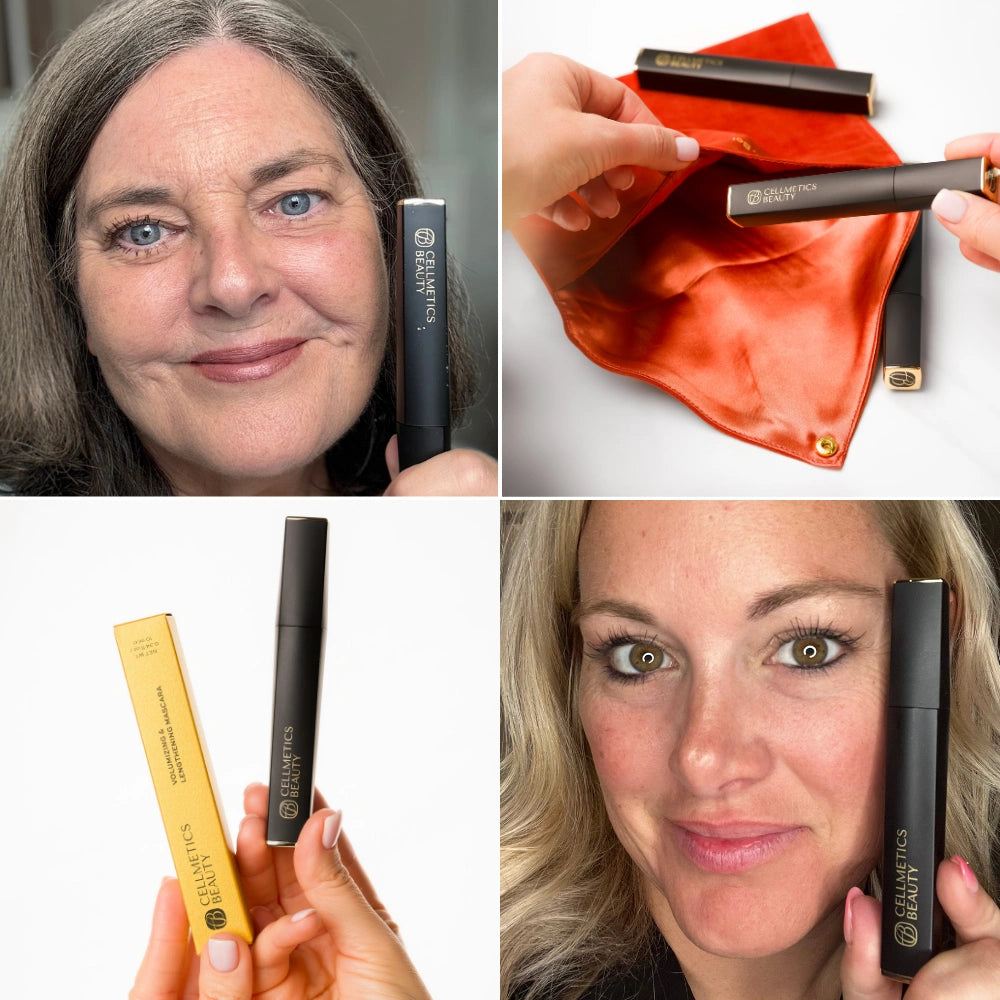 2 pcs Pro Age Volumizing & Lengthening Mascara (Black & Brown)