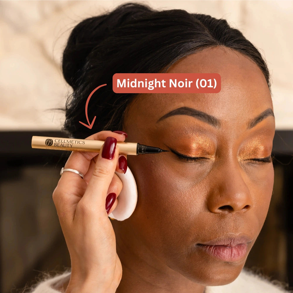 Waterproof Liquid Eyeliner (Black) 3