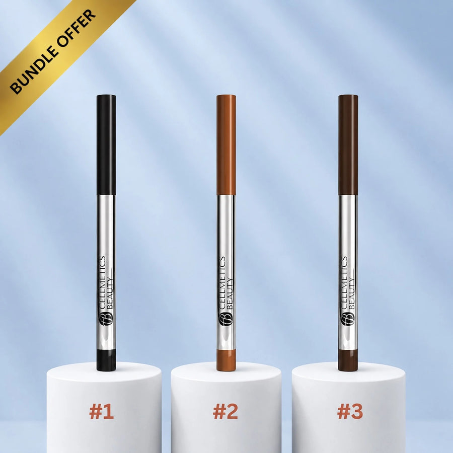 3 pcs Long-Wear Cream Eyeliner